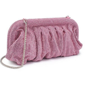 Aqua Irina Clutch Pink Rhinestone - Bloomingdale's Exclusive $118 Retail NWT New